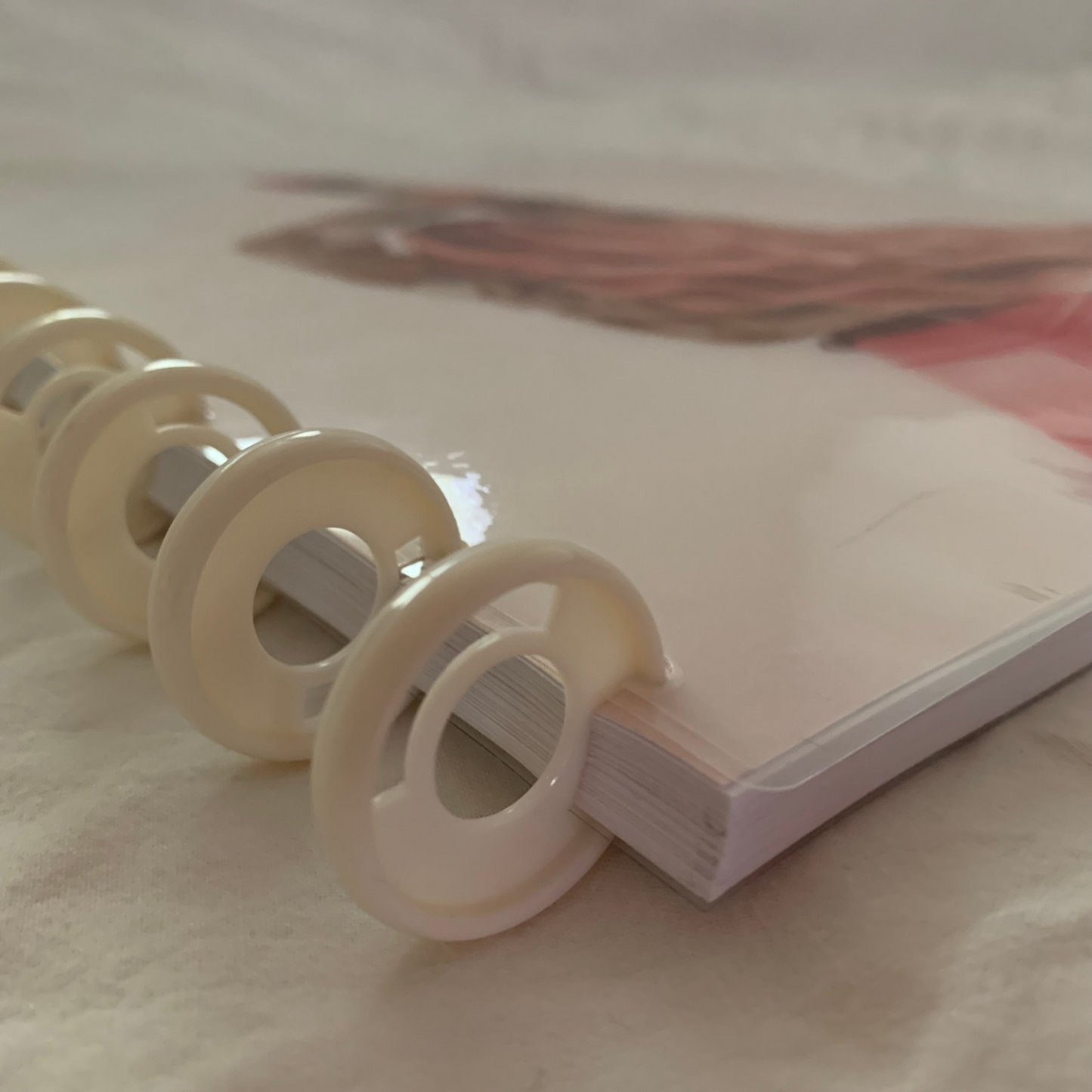 A Pop of Pastel| Discbound Lined Journal