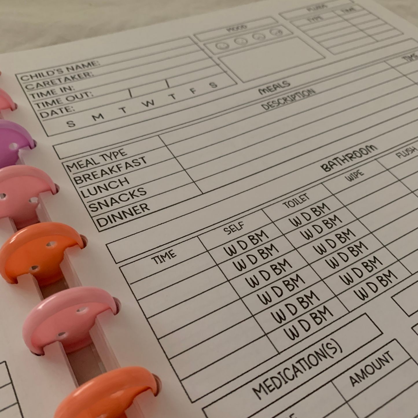 Childcare Logbook (ZW)
