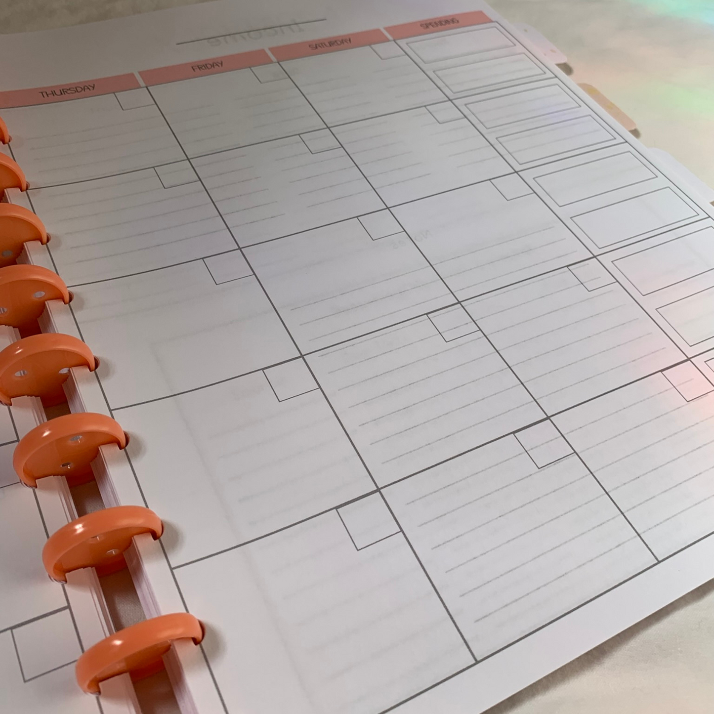 Six Month Discbound Budget Planner for Black Women (ZW)