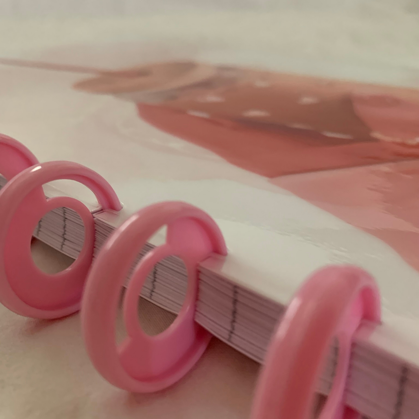 Sipping Life, One Manicure at a Time Journal | Discbound Lined Journal