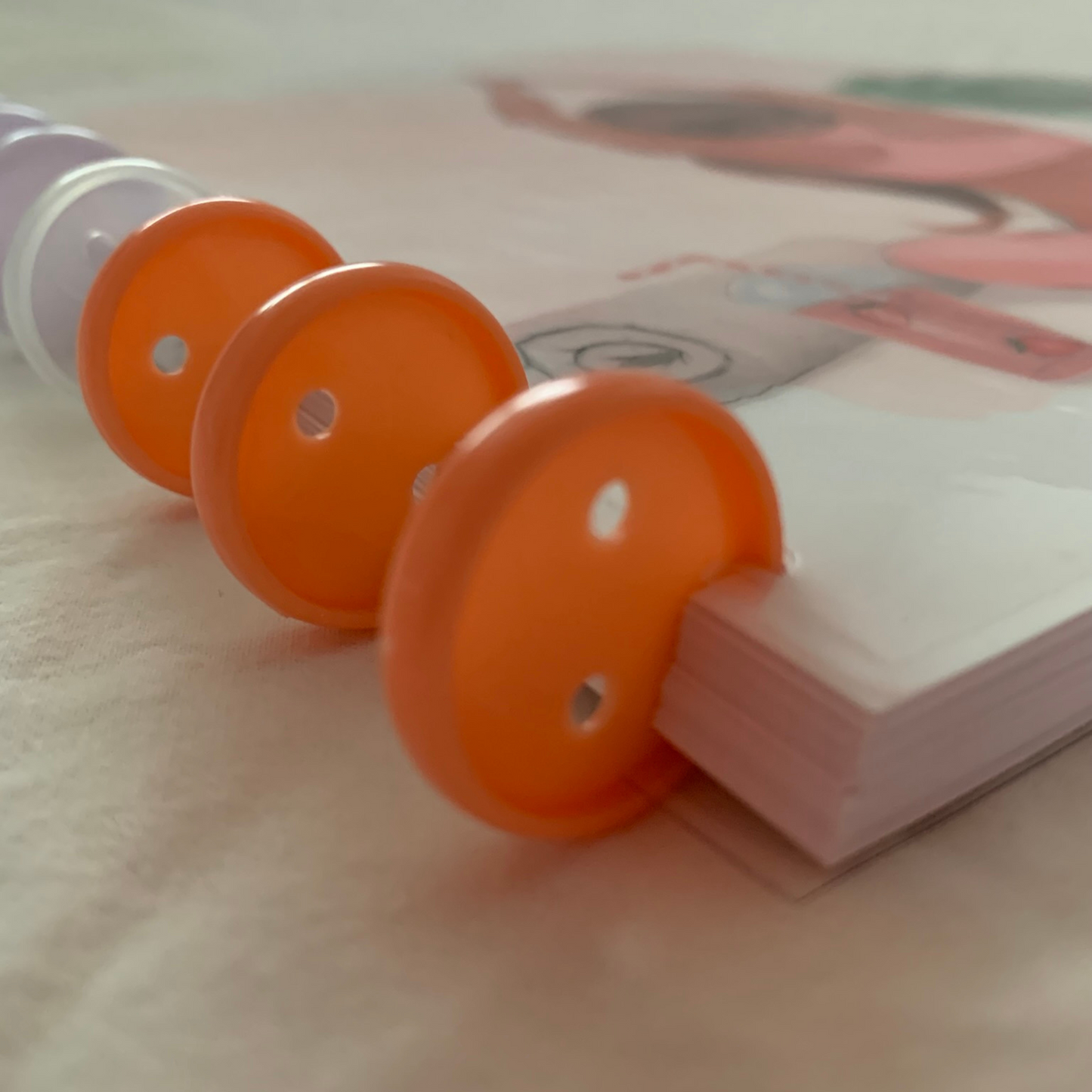 Pink Serenity Journal | Discbound Lined Journal ZW