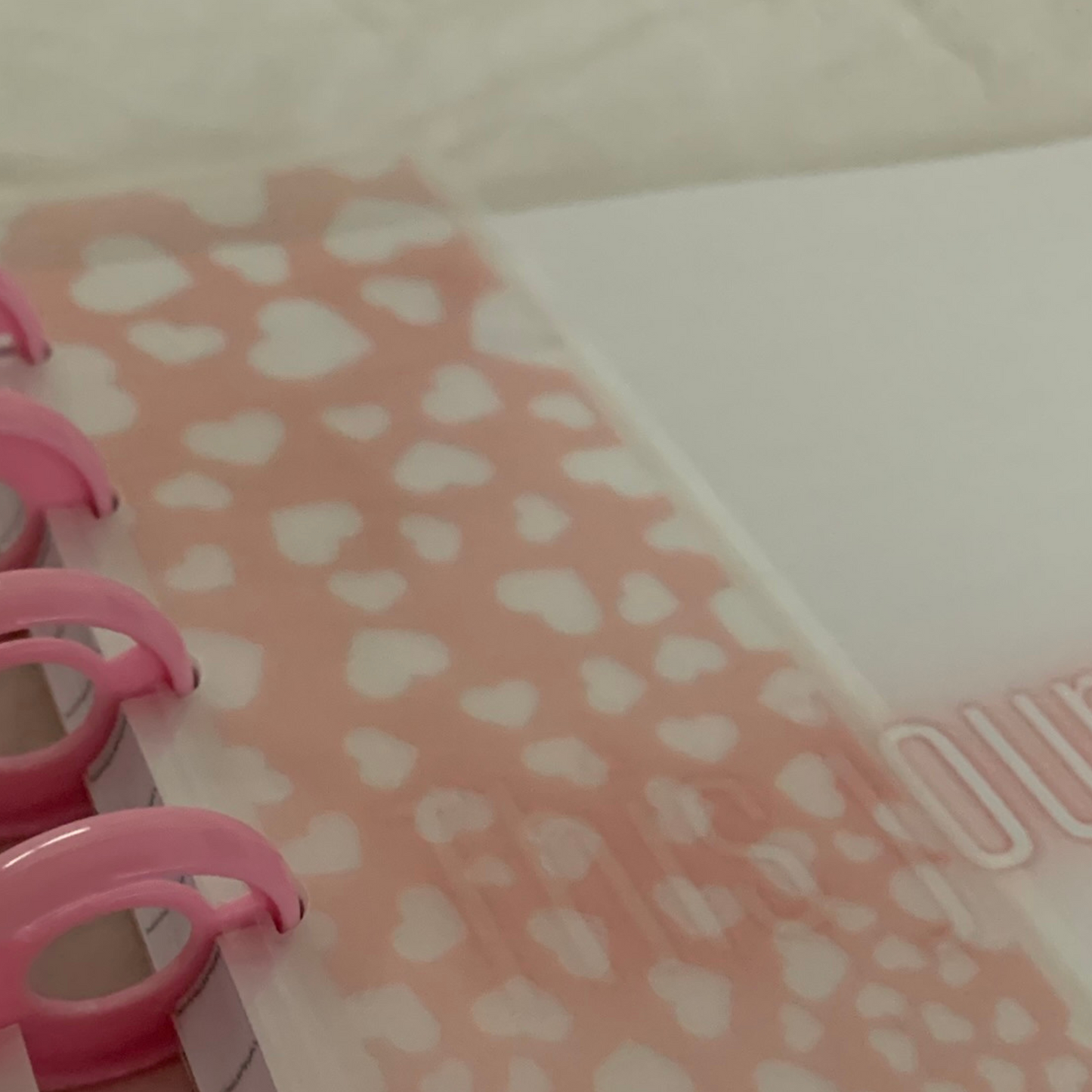 Pink Serenity Journal | Discbound Lined Journal